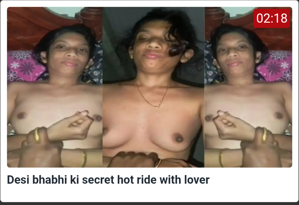 Desi bhabhi ki secret hot ride with lover